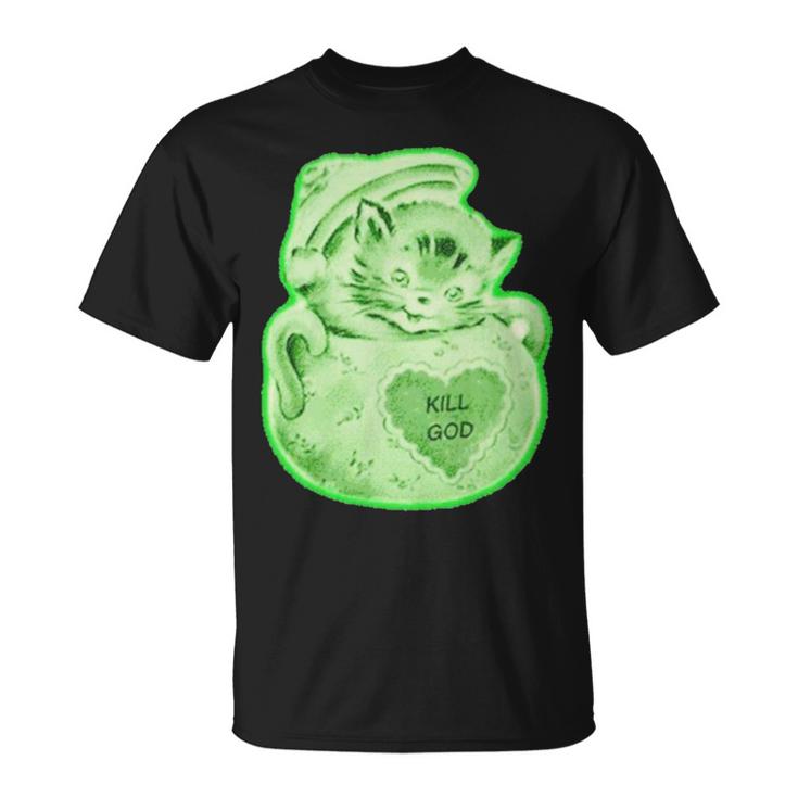 Kill God Cat Unisex T-Shirt