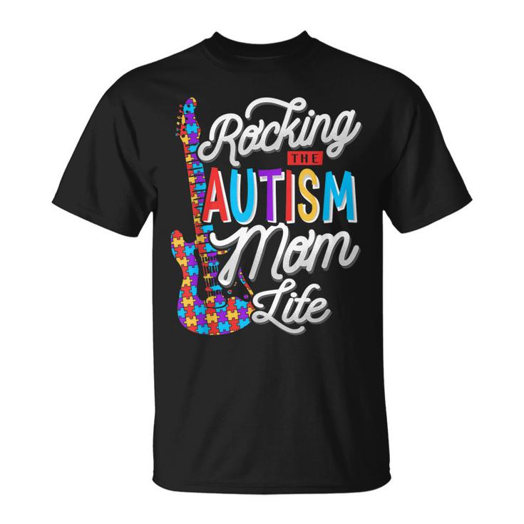 Rocking The Autism Mom Life Autism Awareness  Unisex T-Shirt