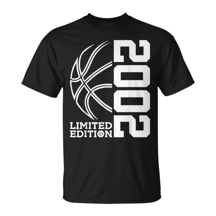 21St Birthday Basketball Limited Edition 2002  Unisex T-Shirt