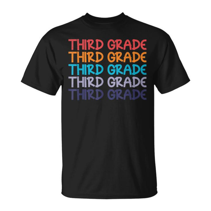 3Rd Third Grade Back To School T-shirt