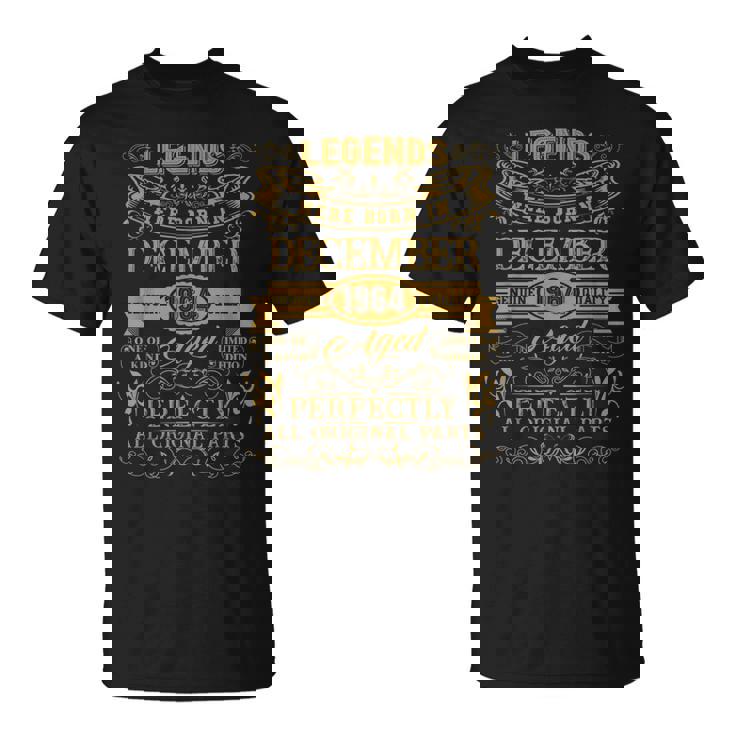 55th Birthday Gifts Legends Were Born In December 1964 T-Shirt 55th Birthday Gifts Legends Were Born In December 1964 T-Shirt