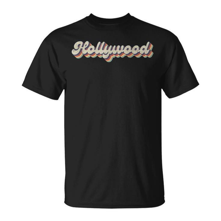 70S 80S Usa City Vintage Hollywood T-Shirt