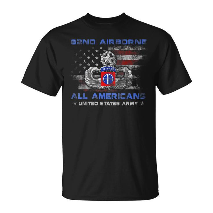 82Nd Airborne Division All Americans Us Army Mens T-shirt