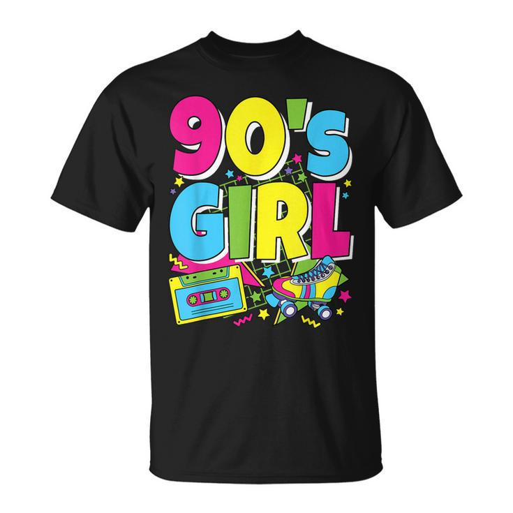 90S Girl 1990S Fashion 90S Theme Outfit Nineties 90S Costume  Unisex T-Shirt