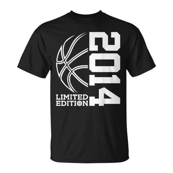 9Th Birthday Basketball Limited Edition 2014  Unisex T-Shirt