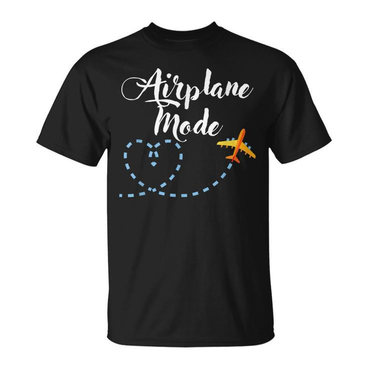 Airplane Mode | Vacation Holiday | Travel  Unisex T-Shirt