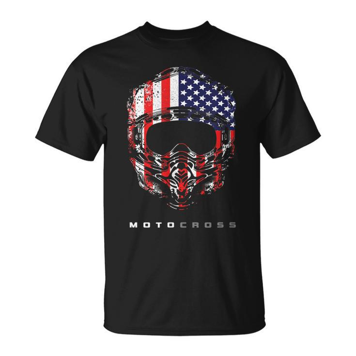 American Dirt Bike Motocross Apparel - Motocross Dirt Bike  Unisex T-Shirt