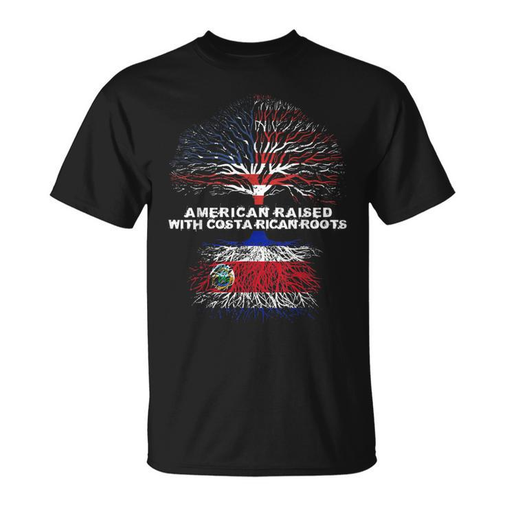 American Raised With Costa Rican Roots Costa Rica T-Shirt