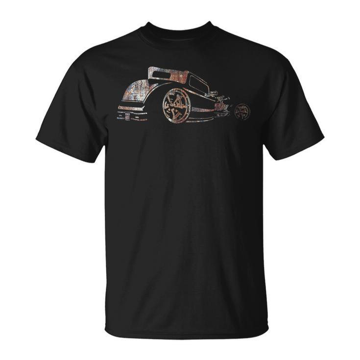 American Rat Hot Rod Muscle Car Lover Owner Dad Fathers Day Gift For Mens Unisex T-Shirt