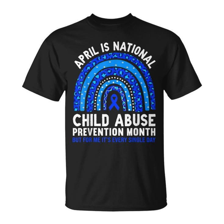 April Is National Child Abuse Prevention Awareness Month  Unisex T-Shirt