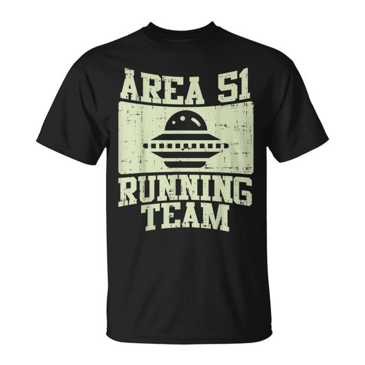 Area 51 Running Team Nevada 092019 Alien Runner T-shirt