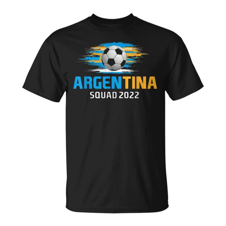 Argentina Squad 2022 Jersey Proud Argentina Flag Sun Of May T-shirt