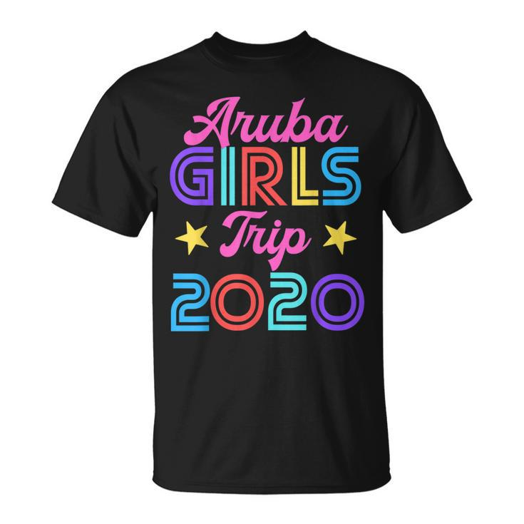 Aruba Girls Trip 2020 Matching Squad Bachelorette Vacation Unisex T-Shirt