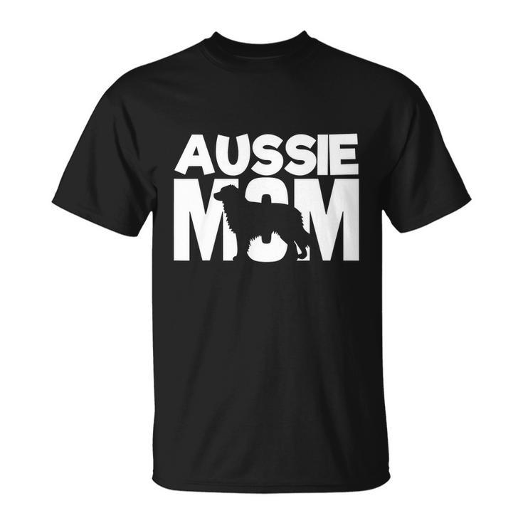 Aussie Shepherd Mom Gifts Mama Australian Shepherd Mother Unisex T-Shirt