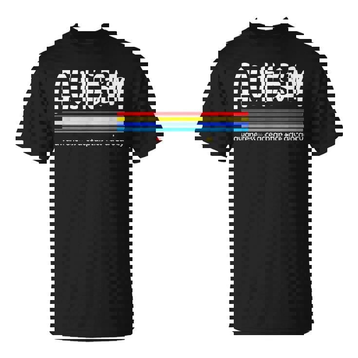 Autism Awareness Acceptance Advocacy Autism Awareness Month  Unisex T-Shirt