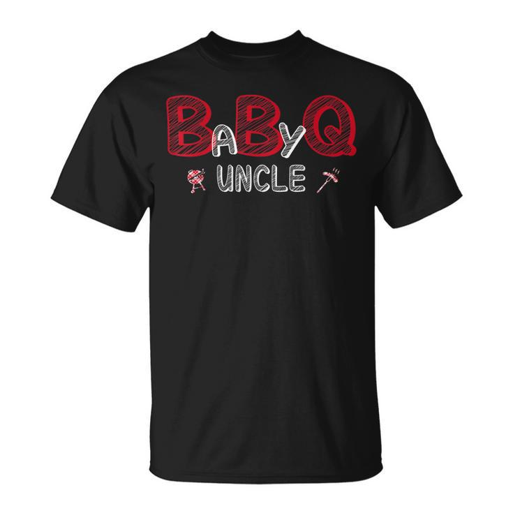 Baby Bbq Shower Uncle Baby Shower Theme Matching Family Unisex T-Shirt