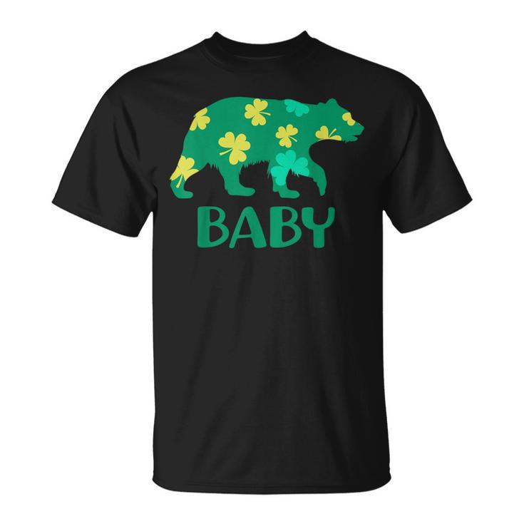 Baby Bear Shamrock St Patricks Day Family T-Shirt