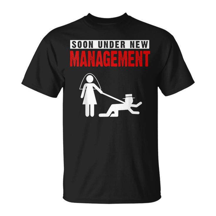 Mens Bachelor Party Under New Management T-Shirt