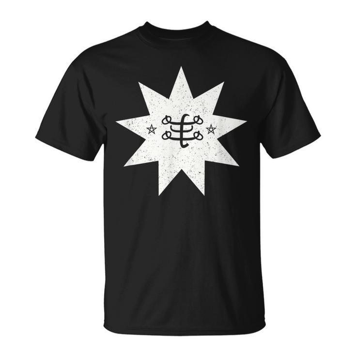 Bahai Faith Star Ringstone Symbol  Unisex T-Shirt