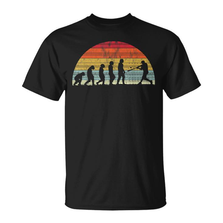 Baseball Evolution - Evolution Of Man Baseballers  Unisex T-Shirt