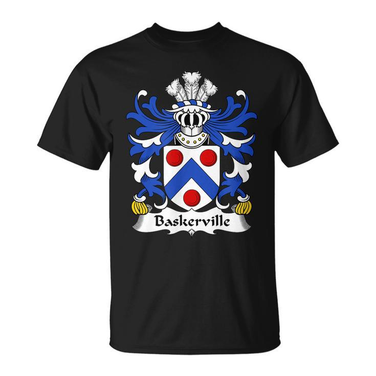Baskerville Coat Of Arms Family Crest Unisex T-Shirt