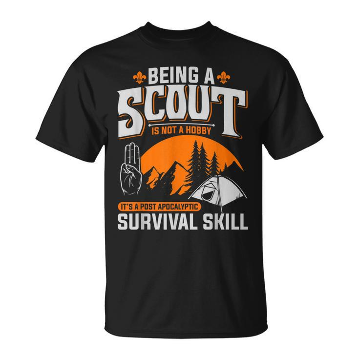 Being A Scout Is Not A Hobby - Boys & Girls Scouts  Unisex T-Shirt