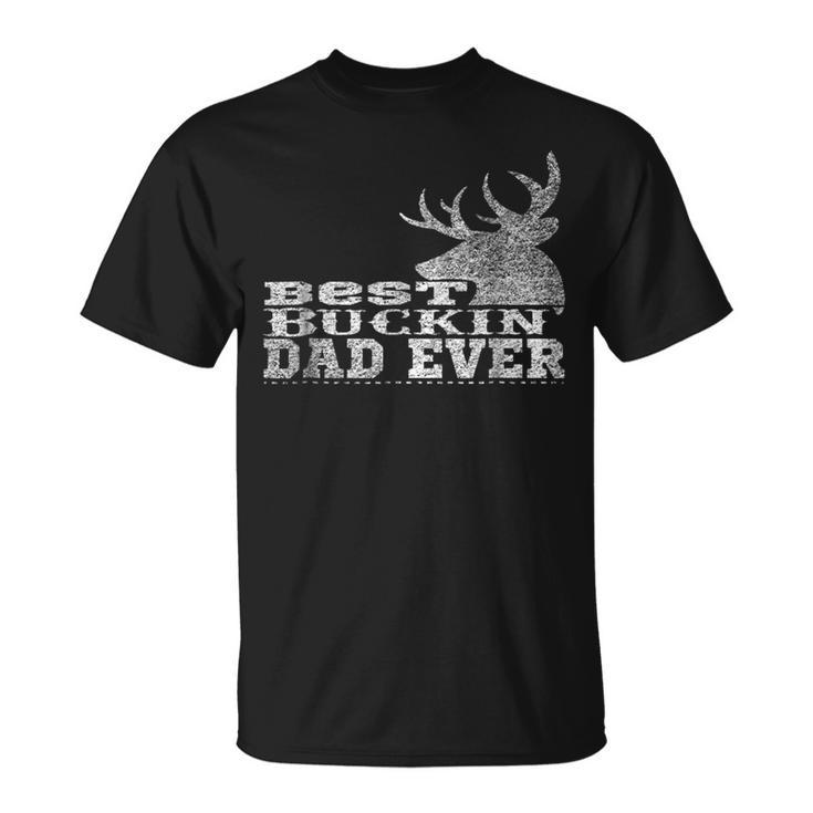 Best Buckin Dad Ever Vintage Style Unisex T-Shirt
