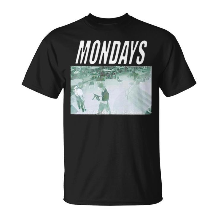 Best Dadbod Society Mondays Camera Unisex T-Shirt