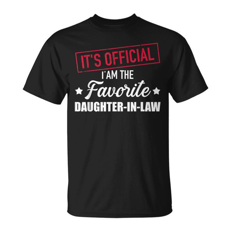 Best Daughterinlaw From Motherinlaw Or Fatherinlaw Unisex T-Shirt