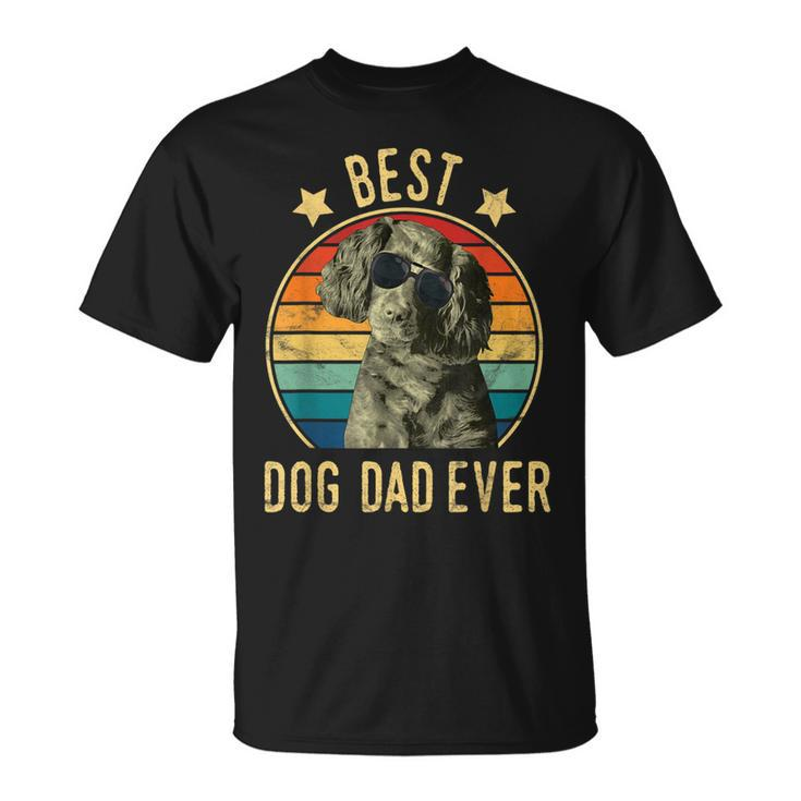 Best Dog Dad Ever Boykin Spaniel Fathers Day Gift Gift For Mens Unisex T-Shirt