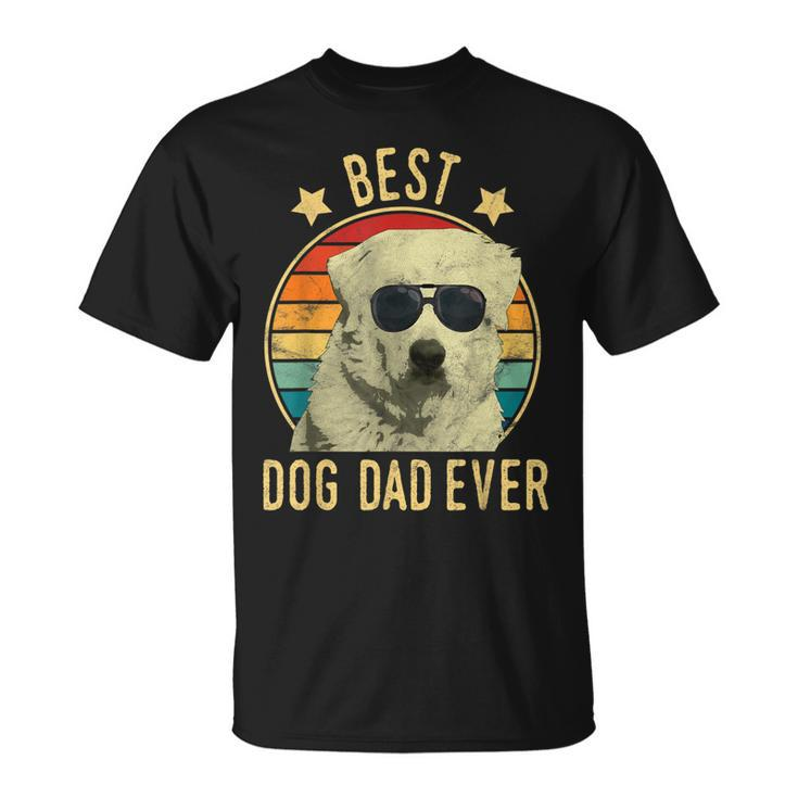 Best Dog Dad Ever Great Pyrenees Fathers Day Gift Gift For Mens Unisex T-Shirt
