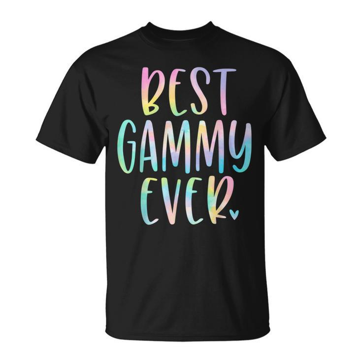 Best Gammy Ever Gifts Grandma Mothers Day Tie Dye Unisex T-Shirt