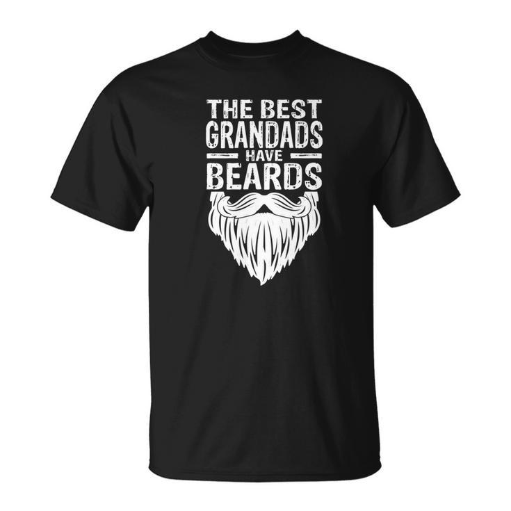 Best Grandads Beards Tattoos Husband T-shirt