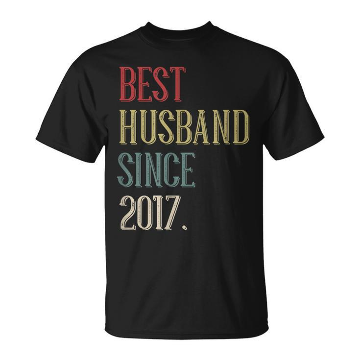 Best Husband 2017 6 Year 6Th Wedding Anniversary For Him Men  Unisex T-Shirt