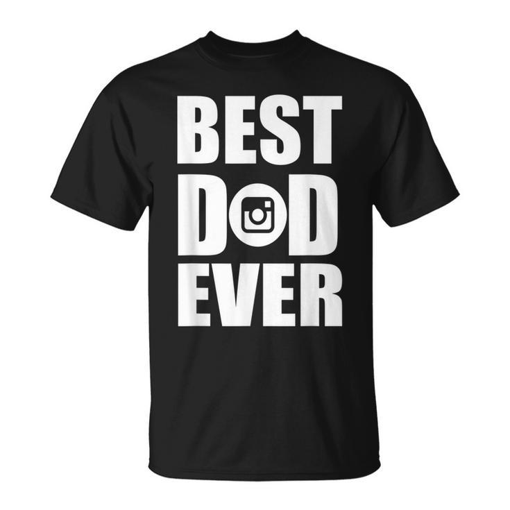 Best Photography Photographer Dad Ever Fathers Gift Gift For Mens Unisex T-Shirt