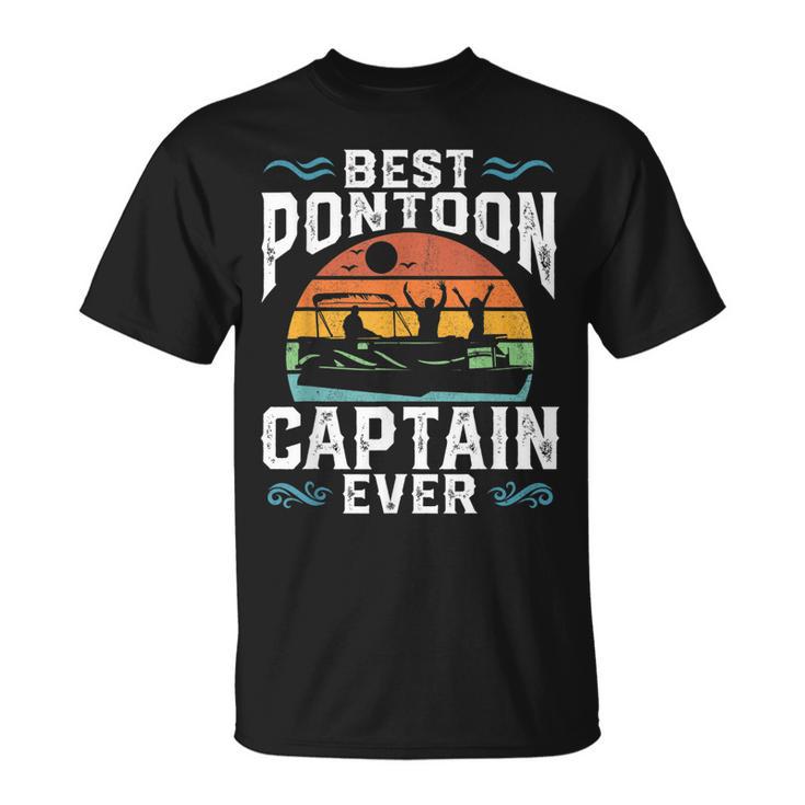 Mens Sailing Boat Dad Shirt, Pontoon Captain Men Apparel, Boating