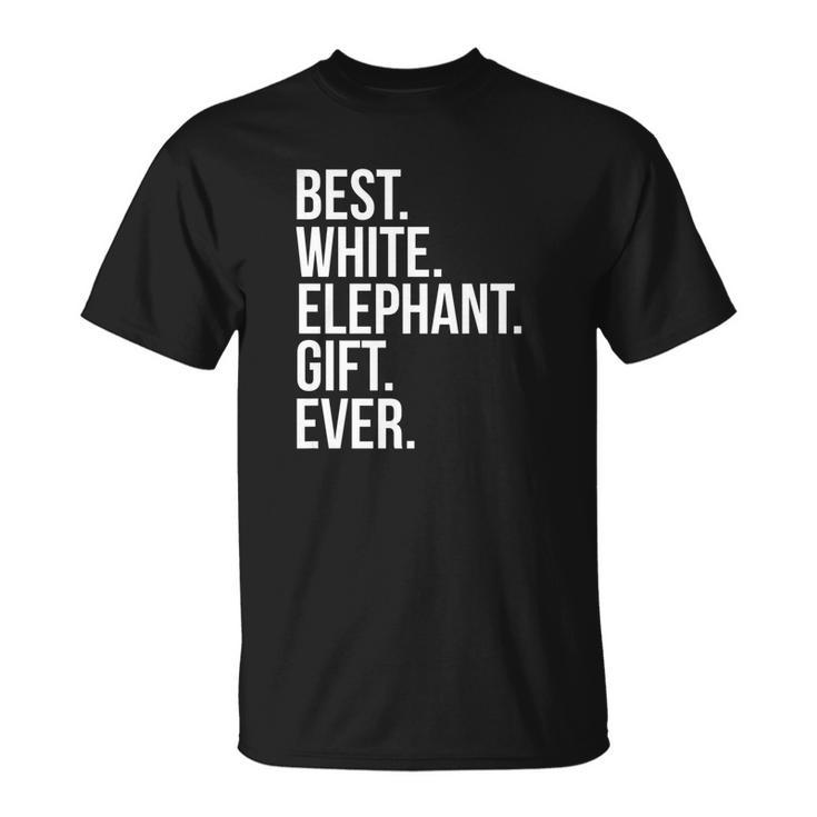 Best White Elephant Ever Christmas T-shirt