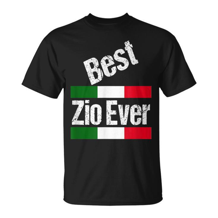 Best Zio Ever Italian Uncle Unisex T-Shirt