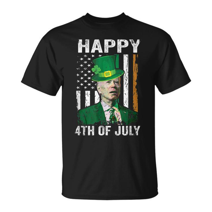 Biden St Patricks Day Joe Biden Confused Saint T-Shirt