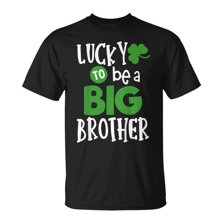 Big Brother St Patricks Day Pregnancy Announcement Shirt Unisex T-Shirt