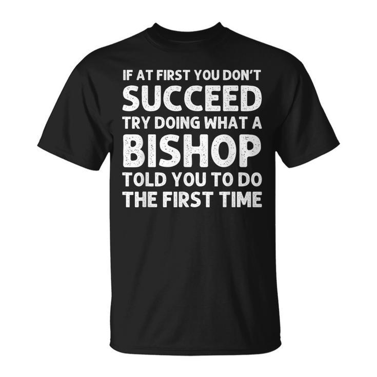 Bishop Surname Family Tree Birthday Reunion Idea T-Shirt