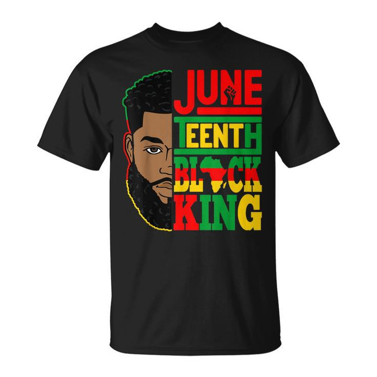 Black Fathers Day Freeish 1865 Junenth Black King History Unisex T-Shirt