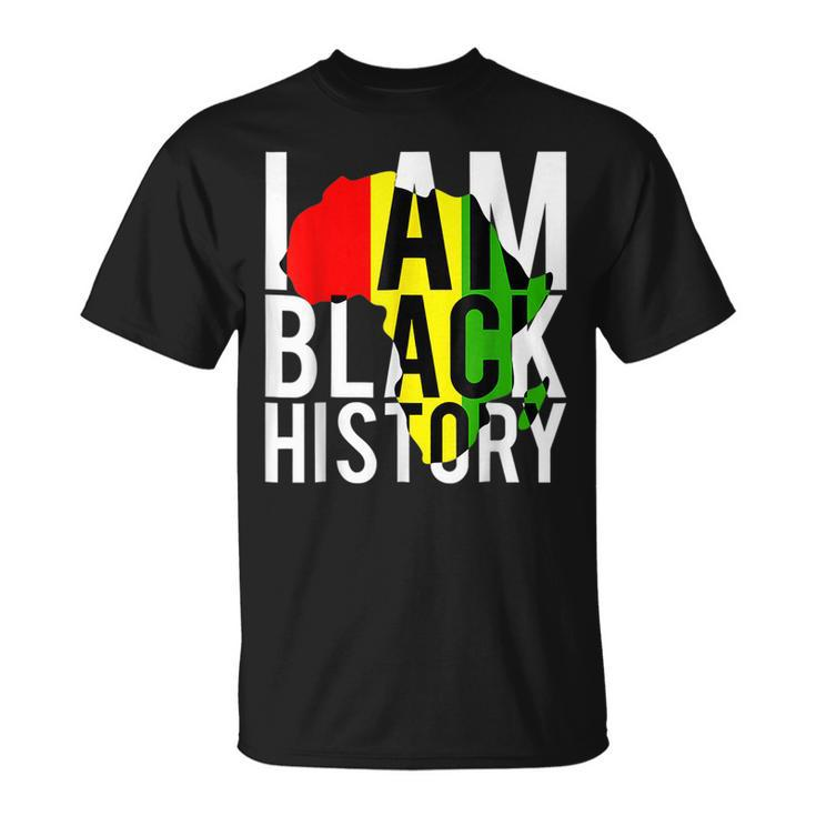 I Am Black Woman Black History Month Educated Black Girl V13 T-Shirt
