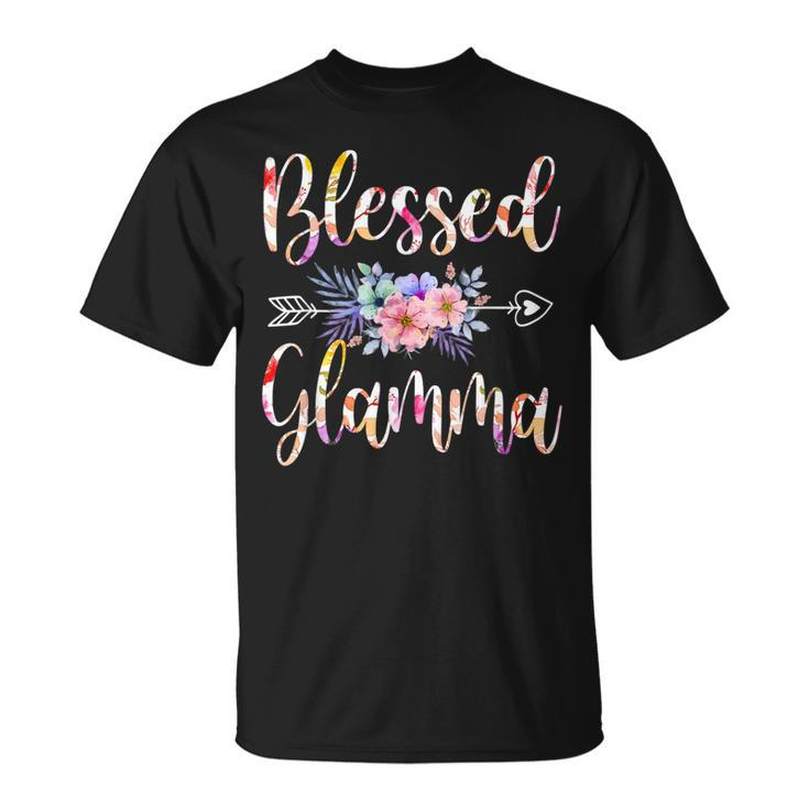 Blessed Glamma Floral T-Shirt