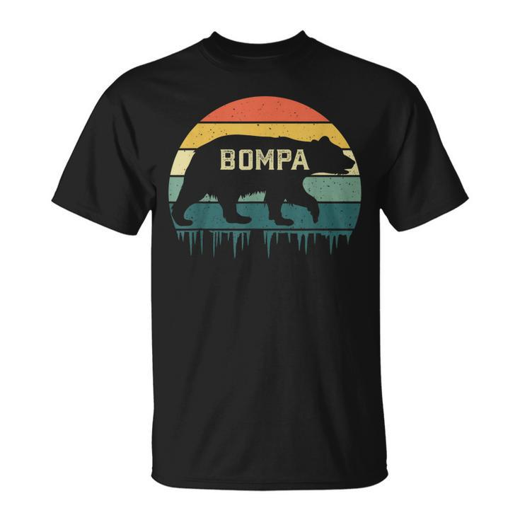 Bompa Grandpa Gifts Bompa Bear Gift For Mens Unisex T-Shirt