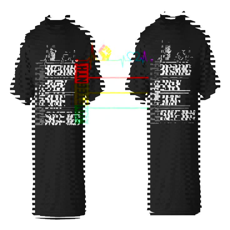Breaking Every Chain Since 1865 Junenth Black History V2 T-Shirt