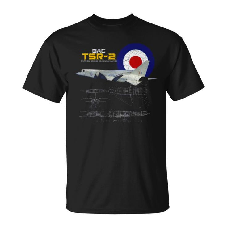 British Bac Tsr 2 Air Force Unisex T-Shirt