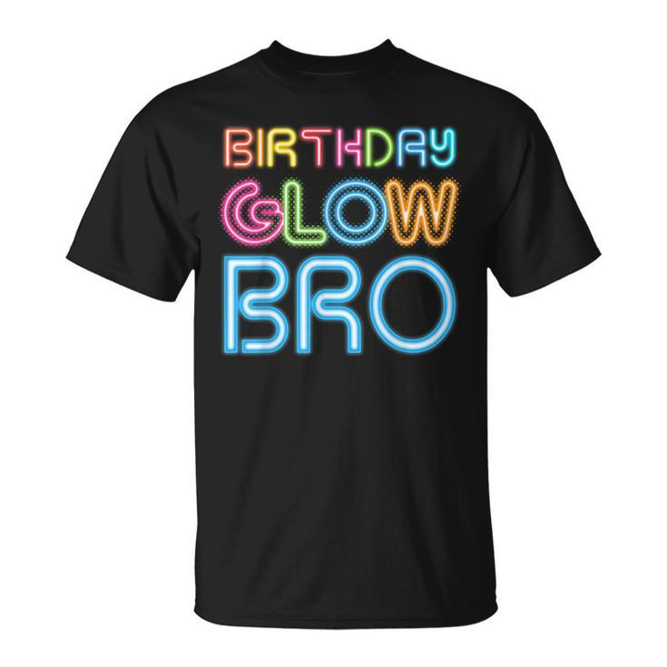 Brother Birthday Glow Clothes Neon Birthday Party Glow Party  Unisex T-Shirt
