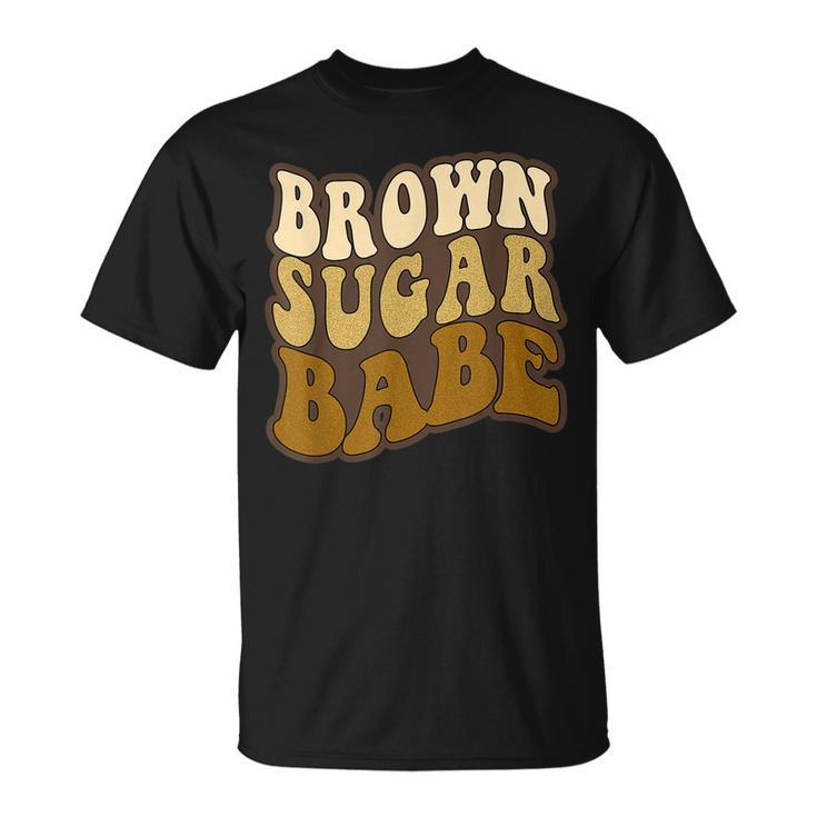 Brown Sugar Babe Proud African American Black History Month T-shirt