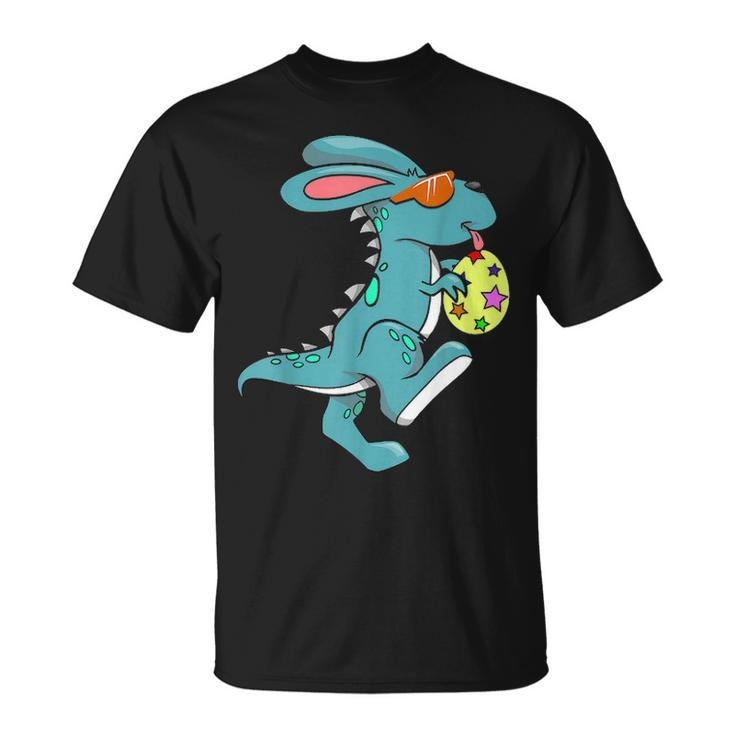 Bunnysaurus Easter T Rex Bunny Egg Hunting Rabbit Unisex T-Shirt